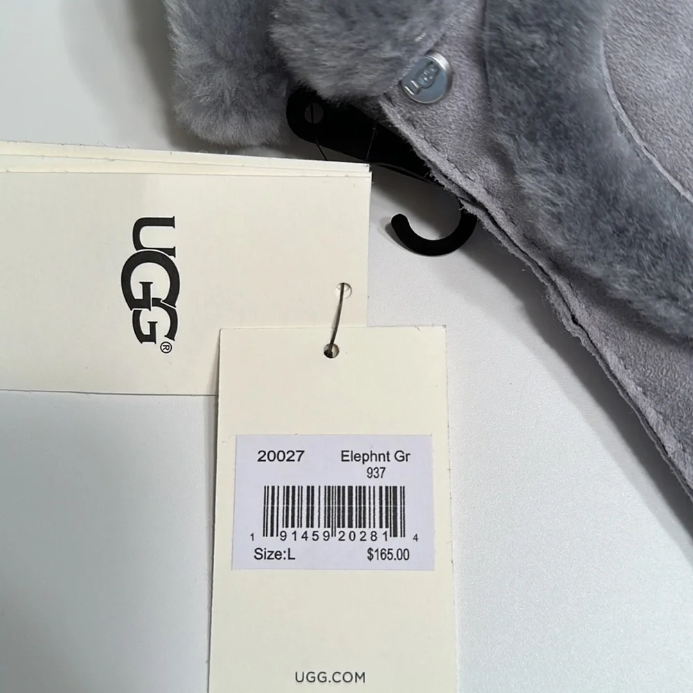 UGG size L , leather gloves. - Picture 7 of 7